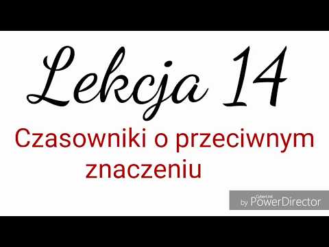 Czasowniki o przeciwnym znaczeniu IHallo Deutschland