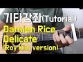 Damien Rice - Delicate 기타 강좌(guitar tutorial / Roy Kim ver)