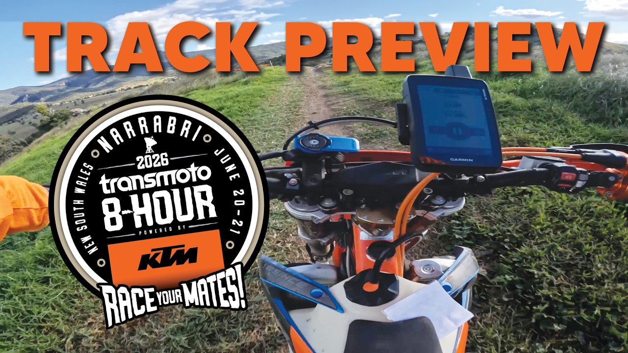 Video thumbnail for Track Preview – 2026 Transmoto 8-Hour @ Narrabri, NSW