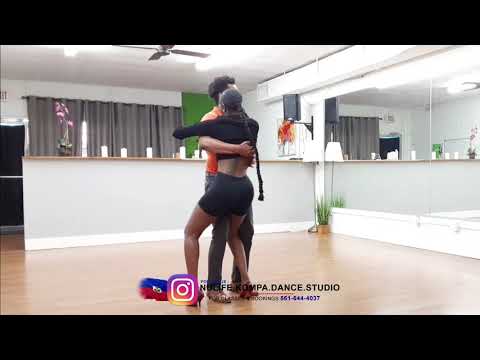 WAISTLINE MOVES / BODY TRANSITION/ KOMPA DANCE WITH KIKI & CLAUDEL ... #KONPA #HAITI #AYITI #HAITIAN