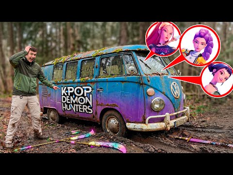 We Found Abandoned KPop Demon Hunters Truck! Huntrix Exist in Real Life?