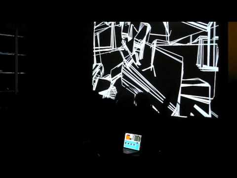 HGB Rundgang Live Performance -soundso- animazon Rostiges Riesenrad benji 20.2.2010 Leipzig Video II