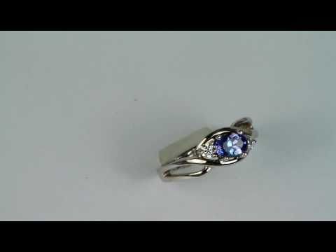 Tanzanite and Diamond Ring from Tanzanitejewelrydesign.com