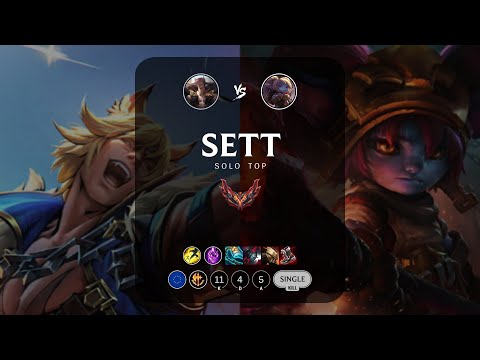Sett Top vs Poppy - EUW Grandmaster Patch 13.14