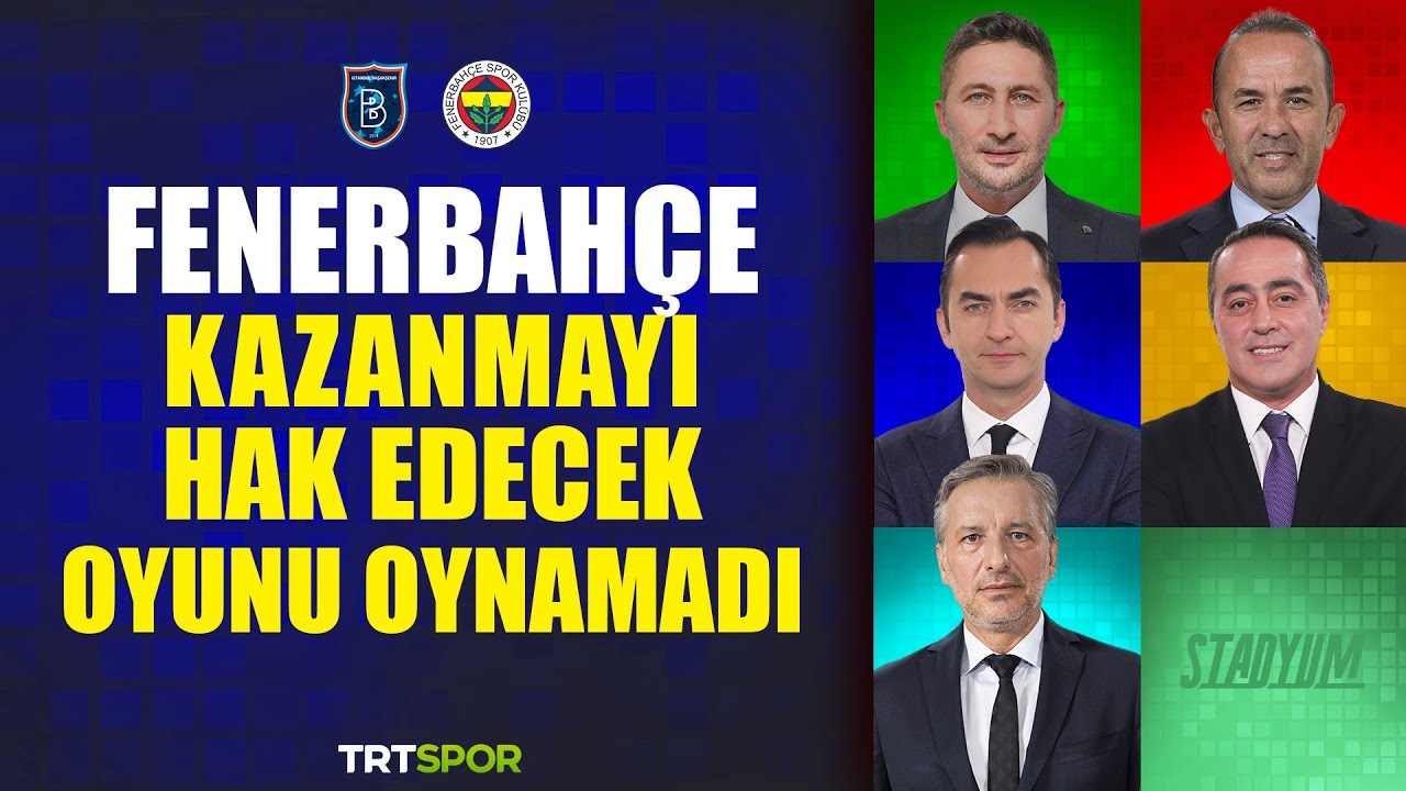 🔴 #CANLI l Başakşehir - Fenerbahçe l Stadyum