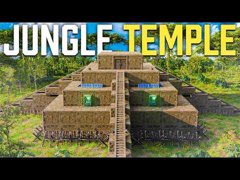 I Built an Unraidable Jungle Monument in Rust
