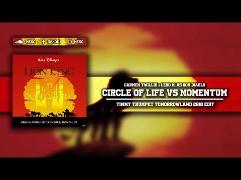 Circle Of Life Vs Momentum (Timmy Trumpet Tomorrowland 2018 Edit)