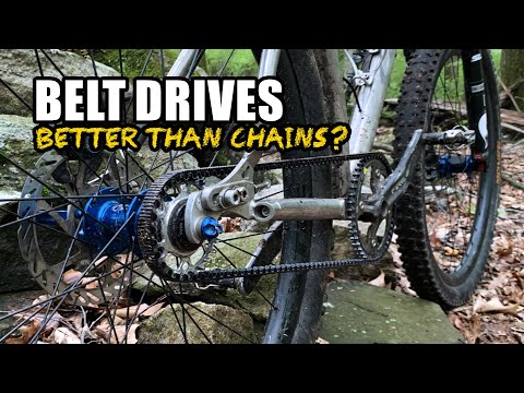 Are belt drives better than chains on a single speed MTB?