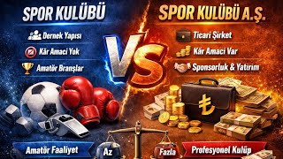Spor Kulübü mü, Spor Kulübü A.Ş. mi? Aradaki fark ne? 🥊 #sporkulübü #s