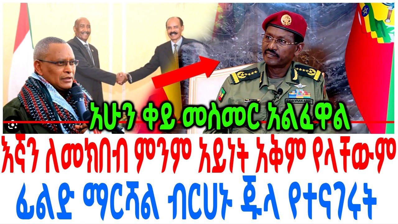 እኛን ለመክበብ ምንም አይነት አቅም የላቸውም ፊልድ ማርሻል ብርሀኑ ጁላ የተናገሩት