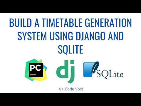 Time Table Generator Project Using Python Django