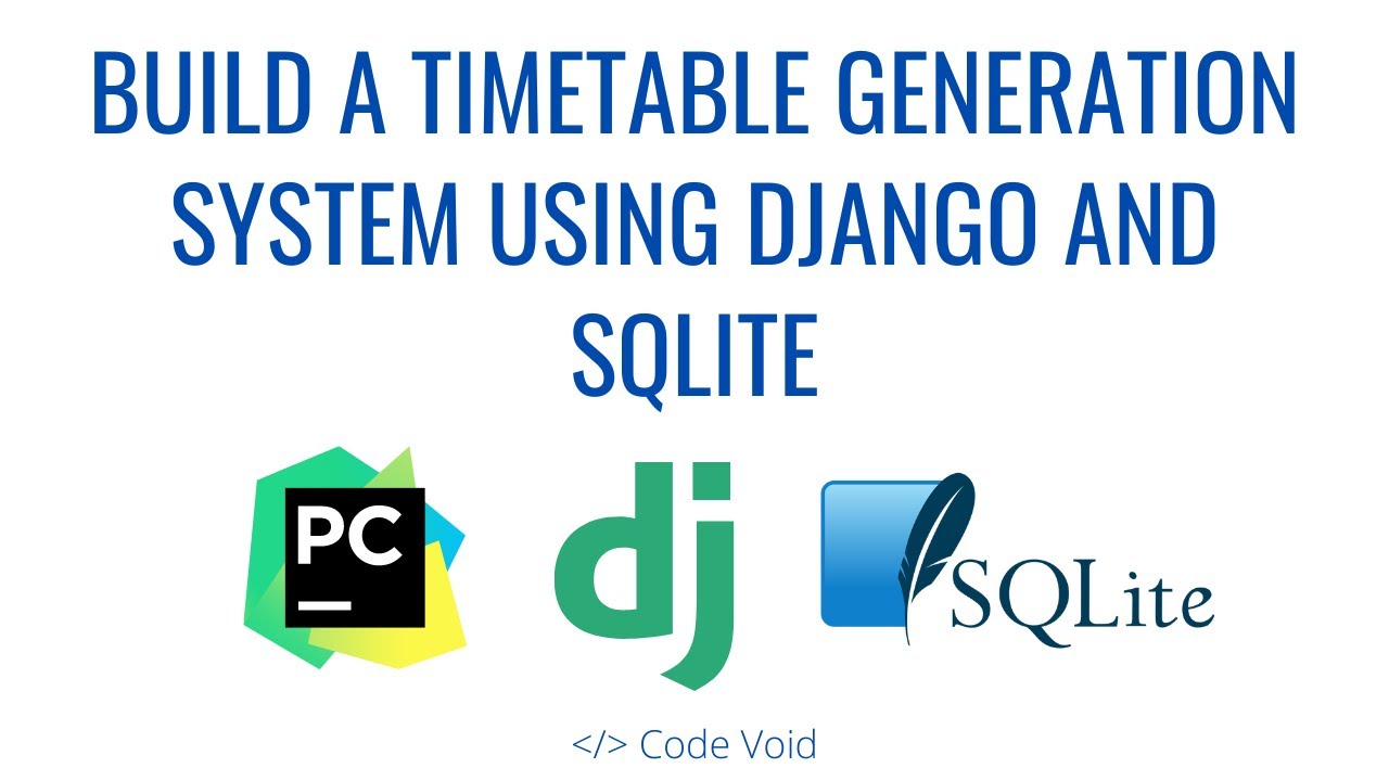 Automatic Timetable Generator Project built using Django and sqlite3 | Project Demo + Code