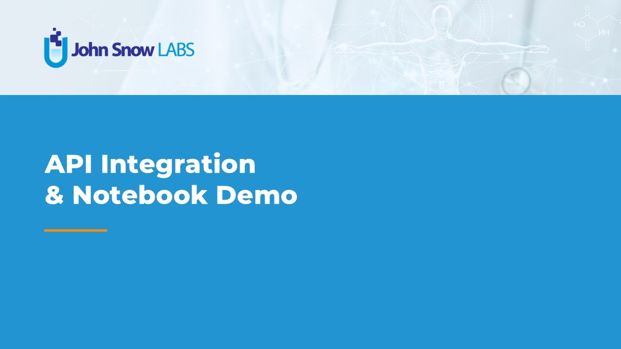 API Integration & Notebook Demo