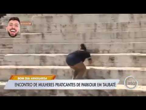 Silvio Luiz narrando o Parkour de Taubaté