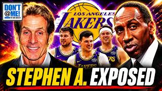 Stephen A. Smith MOCKS Lakers' New Trio, Skip Bayless Fires Back