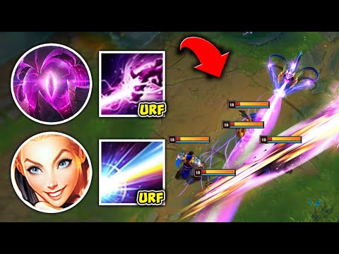 We Played the Laser Comp in Urf Mode and Spammed our Abilities
