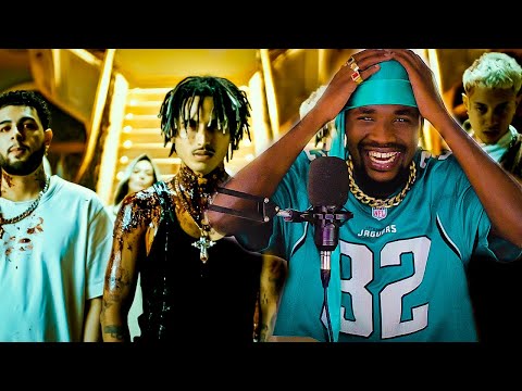 (Gringo impressionado com este video😲😲) GROUPIES - Doode & Teto & Matuê 🧛 | Gringo react / Reaction