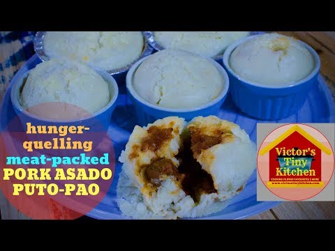 HUNGER-QUELLING MEAT PACKED, SUPER TASTY Puto-Pao (Meat Pie)