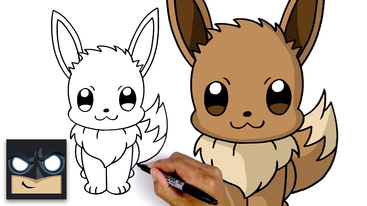 How To Draw Eevee | Pokemon