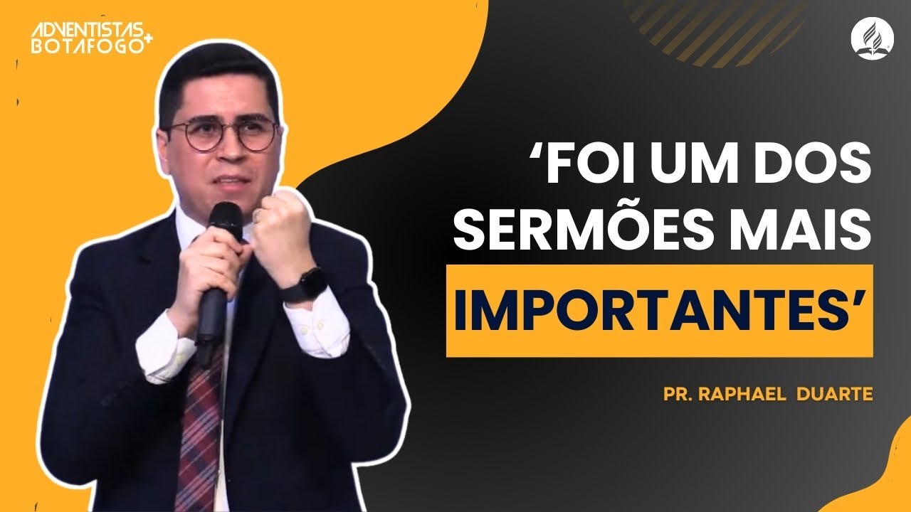 SERMÃO PODEROSO! UMA VIDA CHEIA DO ESPÍRITO | Pr. Raphael Duarte