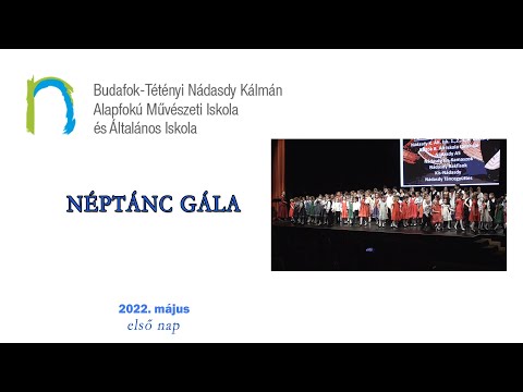 Nádasdy Néptánc Gála 2022 szombati nap