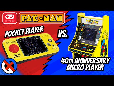 My Arcade 40th Anniversary Micro Player vs. Pocket Player Comparison - Which One's Worth Your Money?