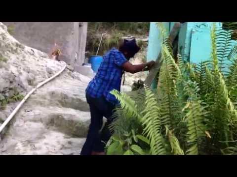 David Hinds visits Marcus Garvey's Birthplace