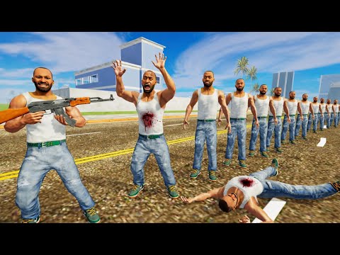 1 Bullet Vs 1000 Franklin - INDIAN BIKES DRIVING 3D