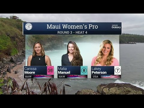 Maui Women's Pro, Round 3, Heat 4