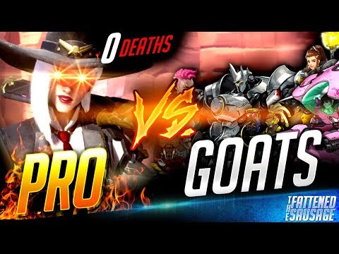 𝗛𝗼𝘄 𝗧𝗼 𝗕𝗲𝗮𝘁 𝗚𝗢𝗔𝗧𝗦! Pro Gets 𝙋𝙀𝙍𝙁𝙀𝘾𝙏 Game Against Goats With ASHE! | Overwatch