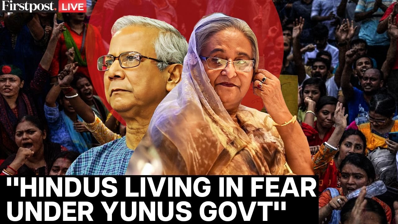 Sheikh Hasina vs Yunus LIVE: Hasina Says Hindus in Bangladesh Face Persecution, Calls Out Yunus Govt