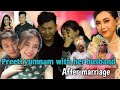 Preeti Yumnam ( Singer) with her husband //after marriage