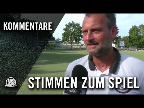 M. Mahla (Trainer TSG Neu-Isenburg) und A. Humbert (Trainer Jügesheim) - Die Stimmen zum Spiel