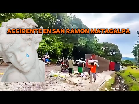 Rastra VOLCADA en San Ramón Matagalpa // QUINTALES DE ARROZ PERDIDOS 
