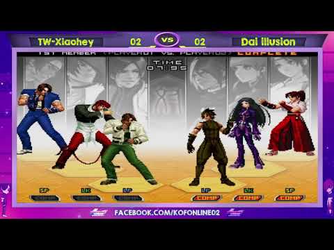 TW-Xiaohey Vs Dai illusion FT10 KOF 2002 UM - 30/03/2021 Aprenda com esses jogadores