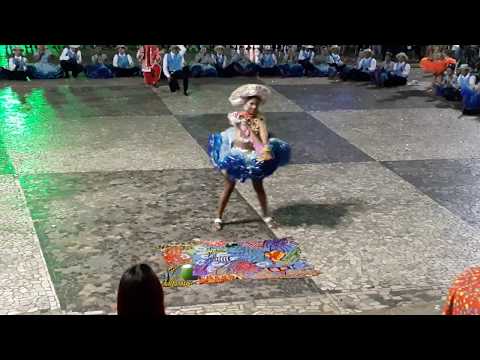 miss caipira Forró Sanfonado 2019 Eduarda Moraes no pré são joão de marituba