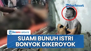 Suami di Medan Nekat Tikam Istri hingga Tewas, Berakhir Babak Belur Dikeroyok Warga Gegara Melawan