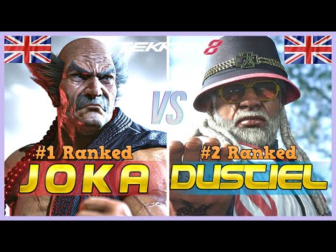 Tekken 8 ▰ JOKA (#1 Ranked Heihachi) Vs DUSTIEL (#2 Ranked Leroy) ▰ Ranked Matches