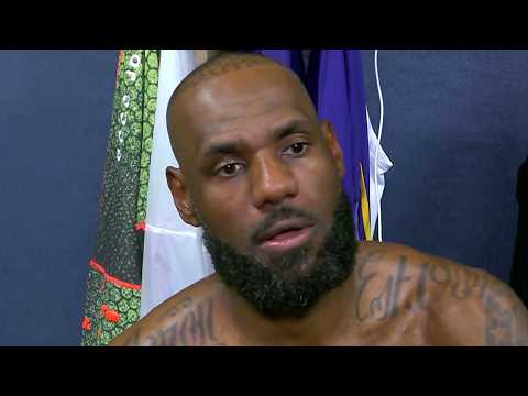 LeBron James PostGame Interview | Los Angeles Lakers vs Denver Nuggets