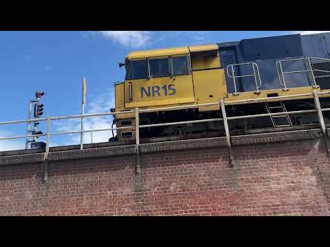 Pacific National NR15 & NR107 Departing Footscray to South Dynon