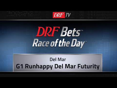 DRFBets Monday Race of the Day - Runhappy Del Mar Futurity 2019