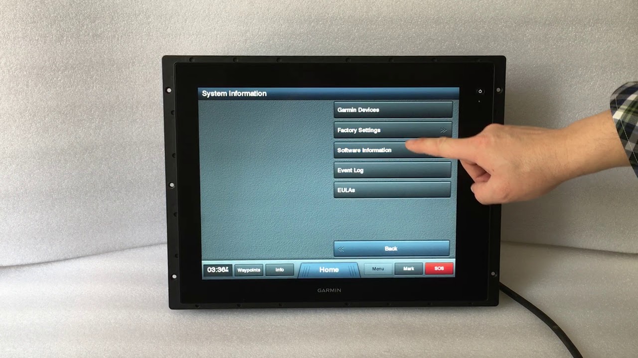 Garmin GPSMAP 8215 test video from Smita Eshop