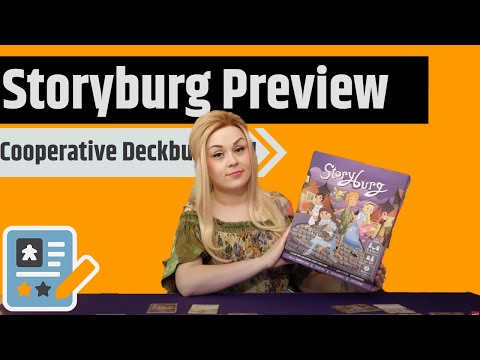 Storyburg Preview - A Cooperative Deck Building Fairy Tale Game