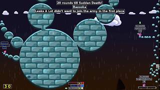 Walkthrough Hedgewars - Campaign Mode - A Classic Fairytale - Mission 6: Dragon's Lair