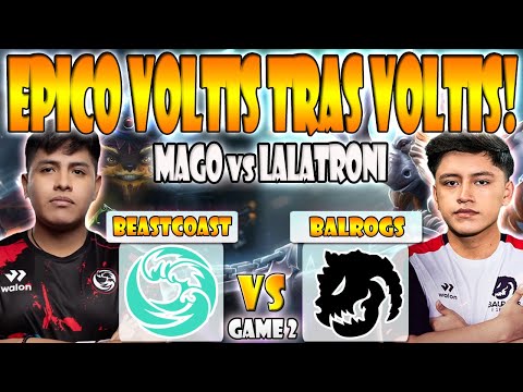 BEASTCOAST VS BALROGS BO3[GAME 2] PARKER, SCOFIELD VS LALATRONI - DPC SA 2023 TOUR 3:DIVISION 1-DOTA