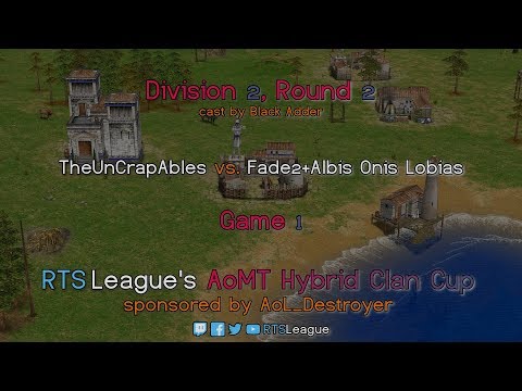 AoMT Hybrid CC, R2 - UCA vs. F2+AoL, Game 1 - Age of Mythology: The Titans Hybrid Clan Cup