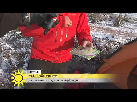 Fjällsäkerhet: "Till och med Steffo hade klarat en natt med den här" - Nyhetsmorgon (TV4)