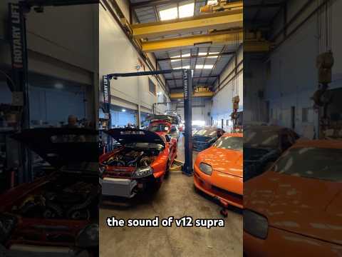 Th 1 Million $ Supra is back V12 twin turbo awd sounds glorious