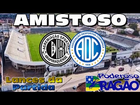 ASA 1X1 Confiança - Lances da Partida