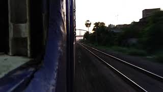 preview picture of video '[MPS Alco] 15126 Kashi Janshatabdi skipping Bihiya @110 kph'